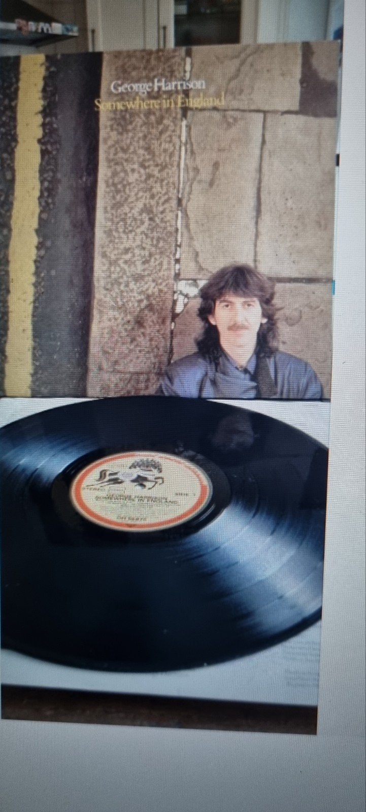 George Harrison - Somewhere in England LP (1981), LP, Gebruikt, Ophalen of Verzenden, 12 inch