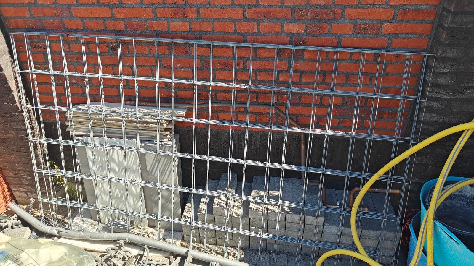 vloerverwarming net krimpnet 20x20 netten vloerwarming gaas, Ophalen, Zo goed als nieuw, Minder dan 10 meter, Gaas