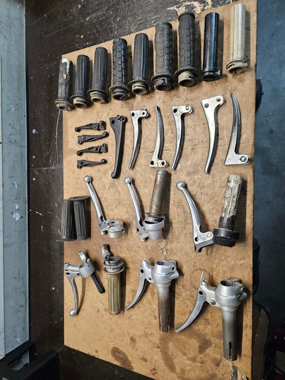 Magura brommer oldtimer rem, schakel, koppeling en gashendel, Ophalen of Verzenden, Gebruikt, Overige typen, Overige merken