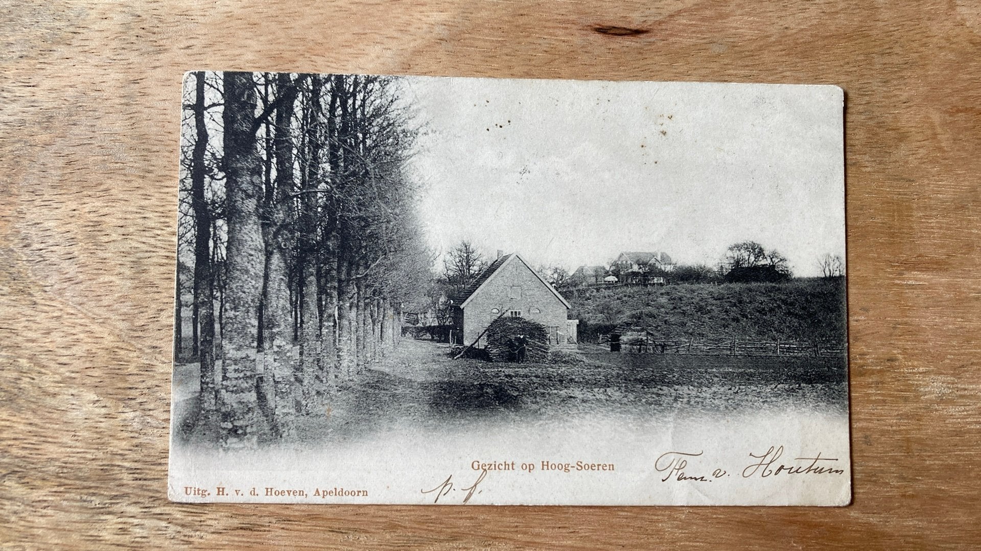Oude ansichtkaart Hoog-Soeren 1903, Ophalen of Verzenden, Voor 1920, Gelopen, Gelderland