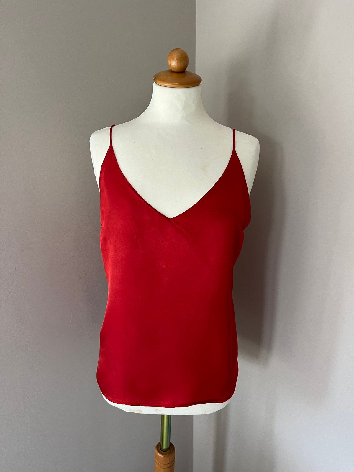 ️ Maison Scotch top rood mt M, Maat 38/40 (M), Ophalen of Verzenden, Zo goed als nieuw, Zonder mouw