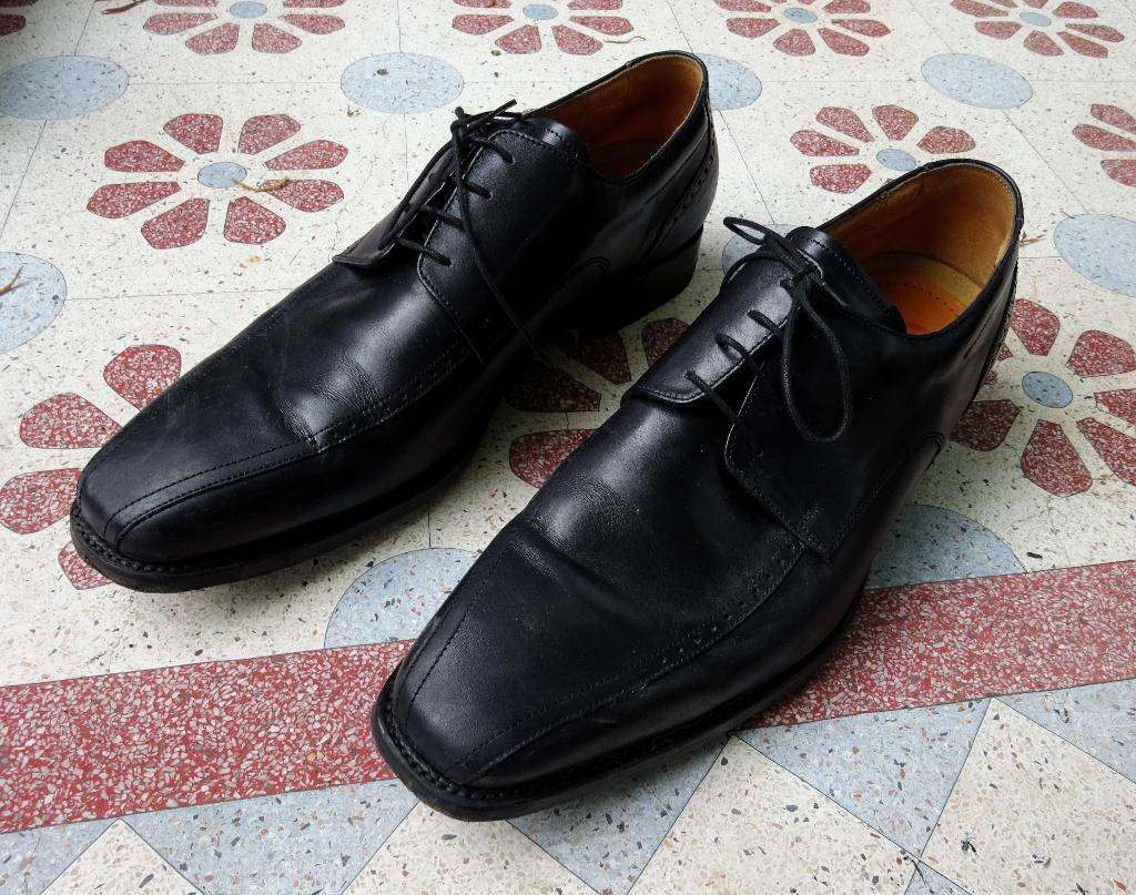 Maat 45 * Zwarte van Bommel Herenveter schoenen, Verzenden, Zwart, Van Bommel, Gedragen