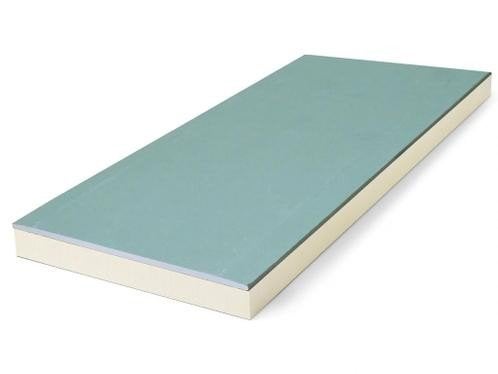 1 plaat PIR + Gips 70mm + reststukken, Ophalen, 4 tot 8 cm, Nieuw, Hardschuim (Pir)