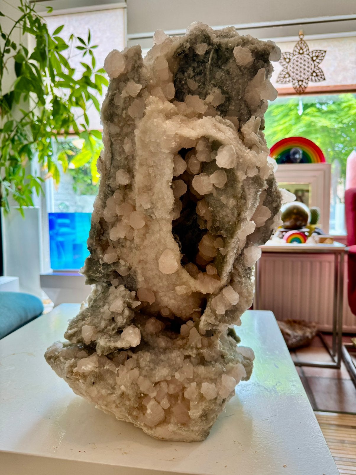 Roze pagoda calciet UV Fujian XXL, Ophalen