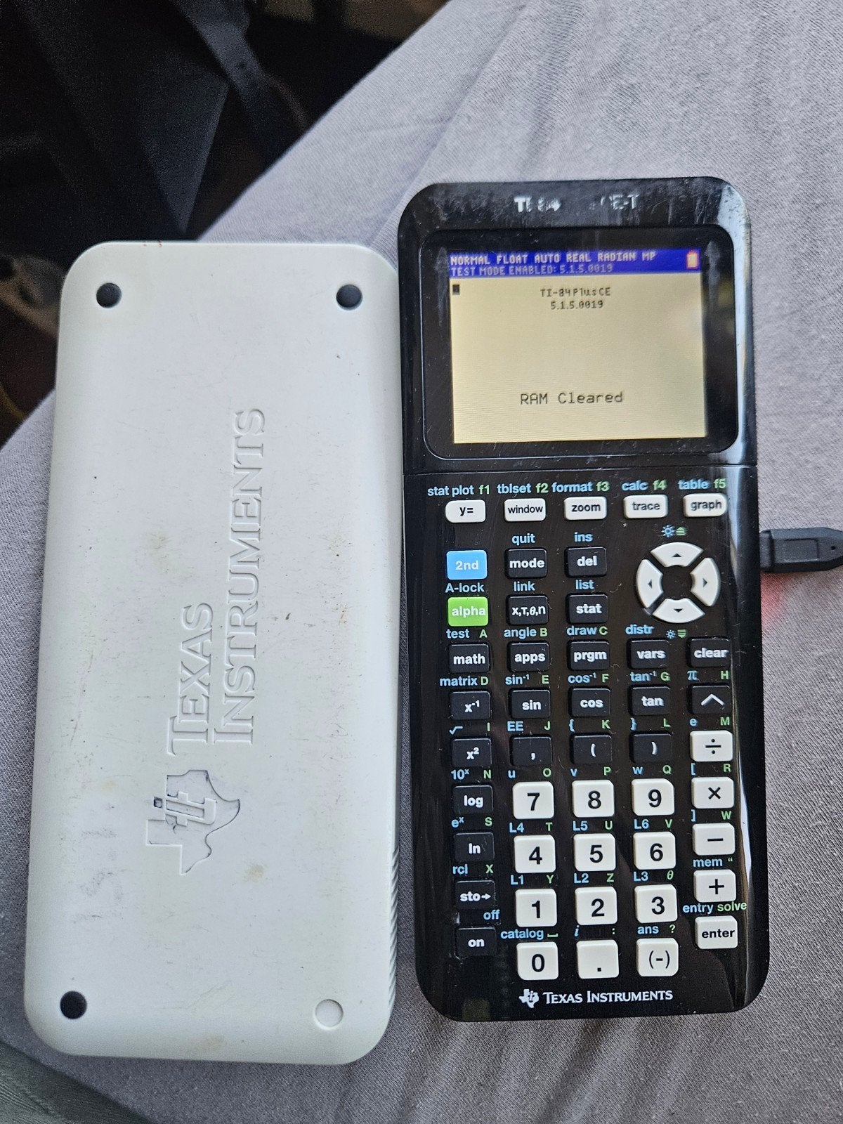 TI-84 Plus CE-T, Ophalen of Verzenden, Grafische rekenmachine, Gebruikt