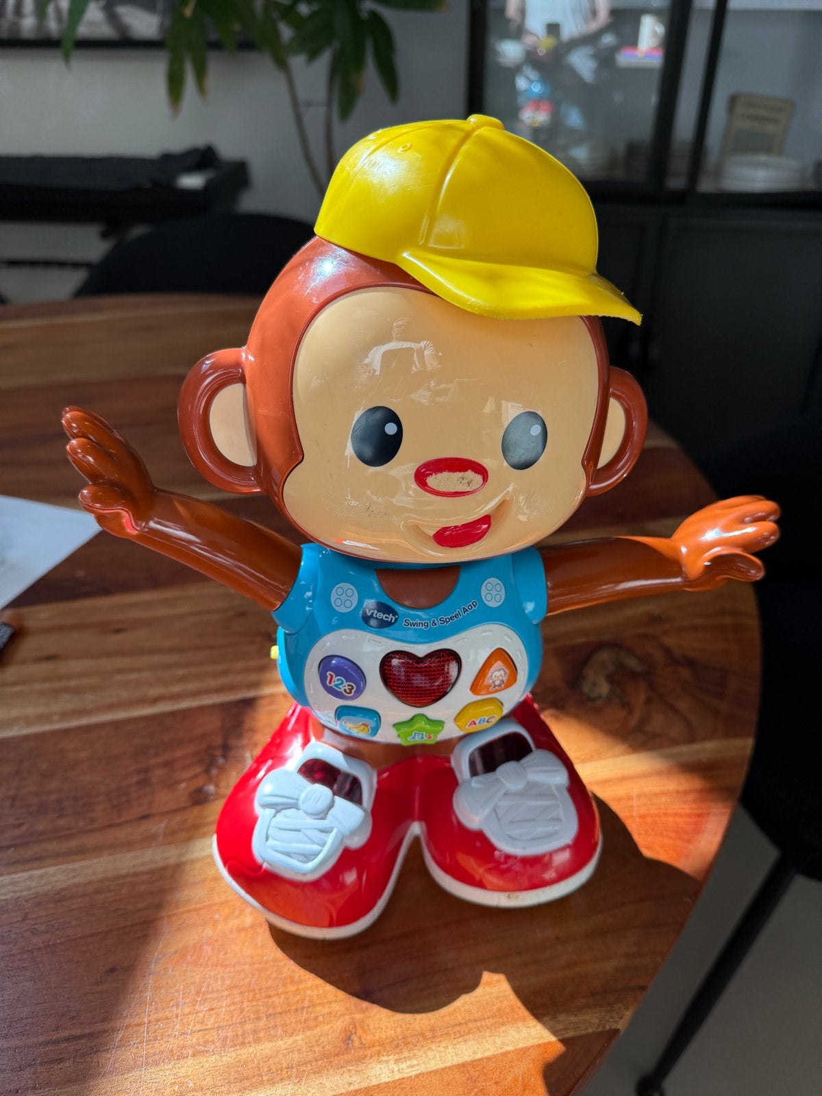 Vtech Swing & Speel Aap - Dansen, Rijden, Muziek, Ophalen, Gebruikt, Overige typen, Met geluid