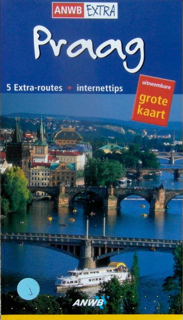 Praag (ANWB extra met grote kaart), Europa, Ophalen of Verzenden, Zo goed als nieuw, Reisgids of -boek