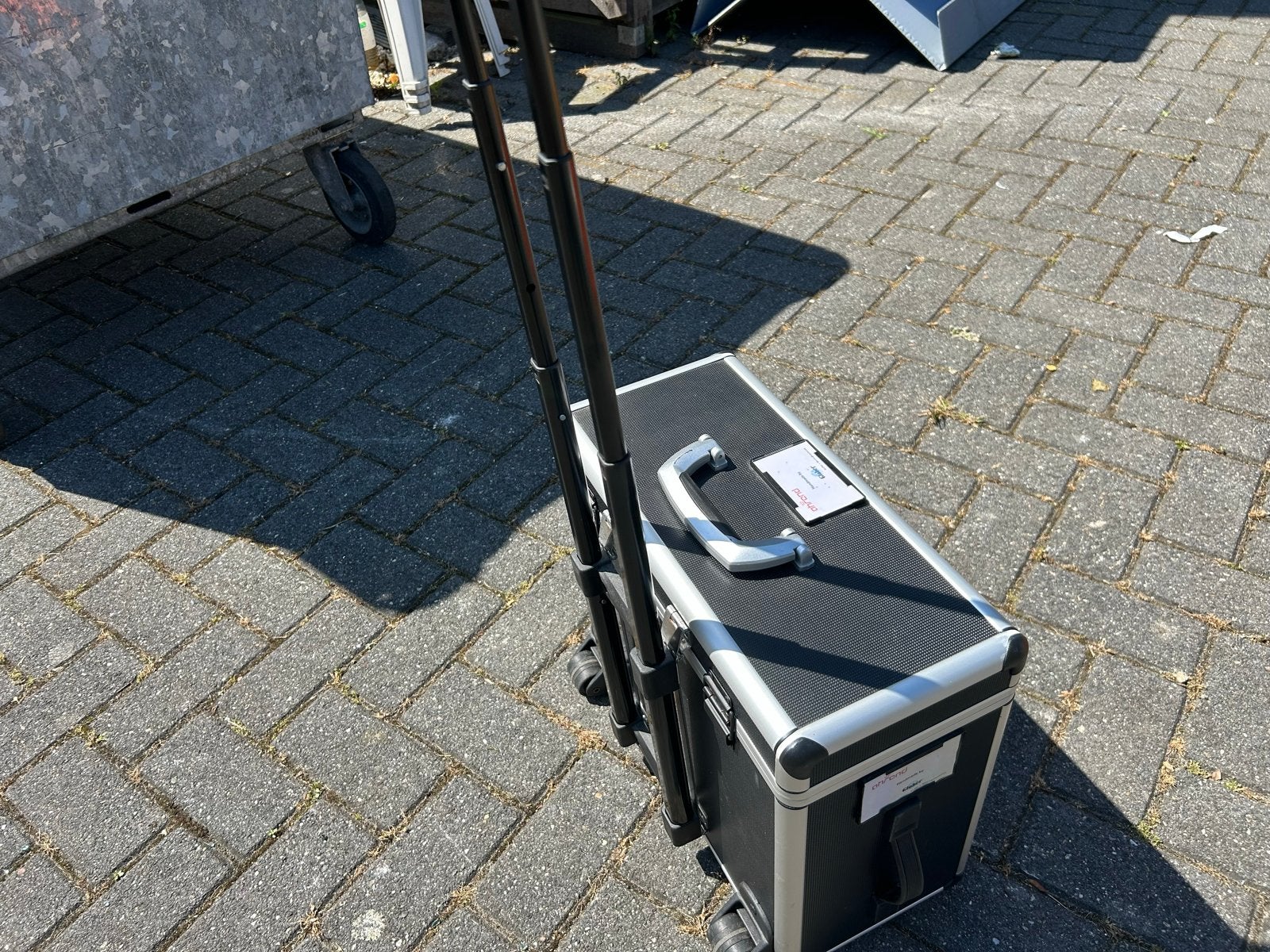 Professionele gereedschapskoffer met wieltjes en slot, Ophalen, Nieuw