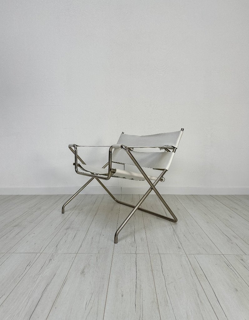 Marcel Breuer D4 leren loungestoel Tecta Bauhaus jaren 60