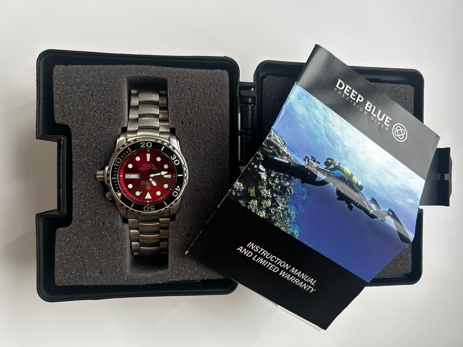 Deep Blue pro sea diver 1000m, Ophalen, Zo goed als nieuw