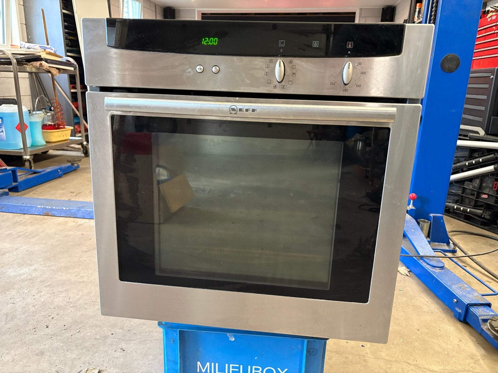 Neff Mega 4554 N Inbouw Oven - Gebruikt maar goed, Gebruikt, Hete lucht, Ophalen of Verzenden, Heteluchtoven