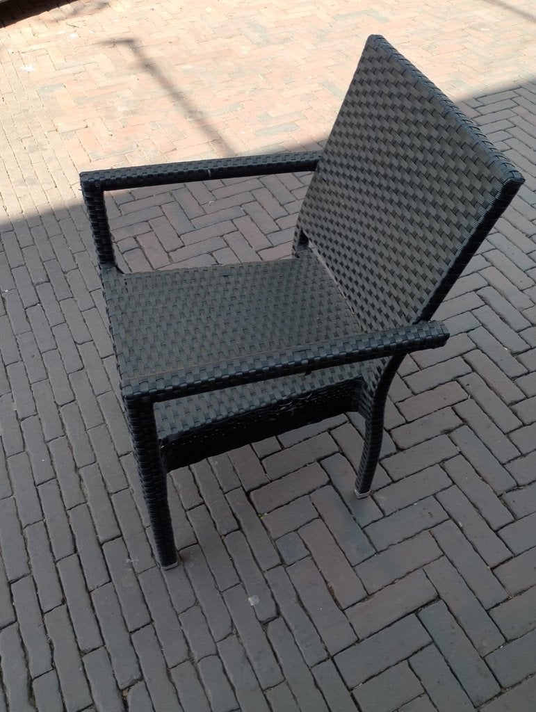 Terrasstoel Mezza, Tuin en Terras, Tuinstoelen, Ophalen, Gebruikt, Plastic