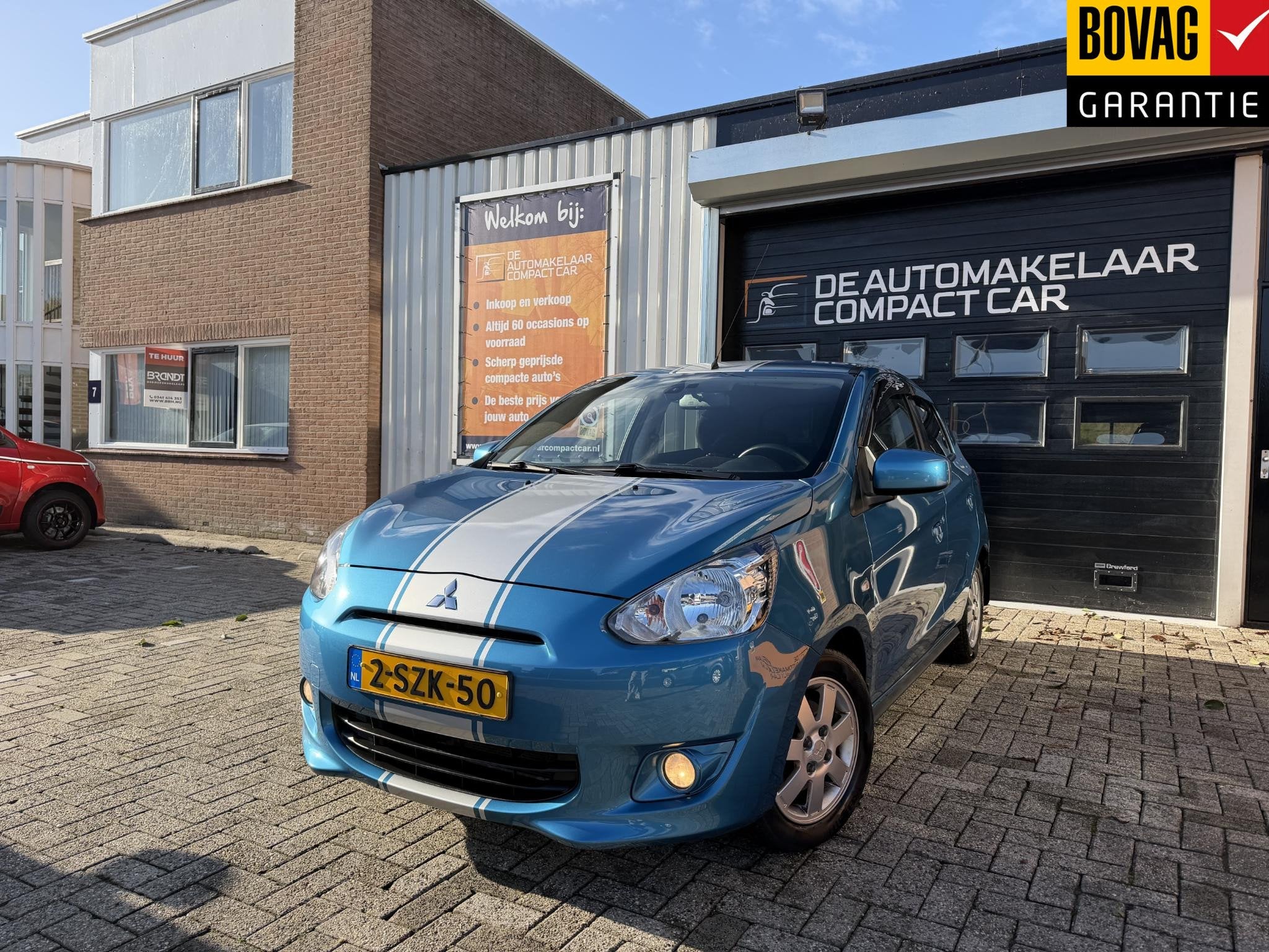 Mitsubishi Space Star 1.2 Instyle | SLECHTS 64.208 KM | AUTO, Stof, Gebruikt, 200 kg, Blauw
