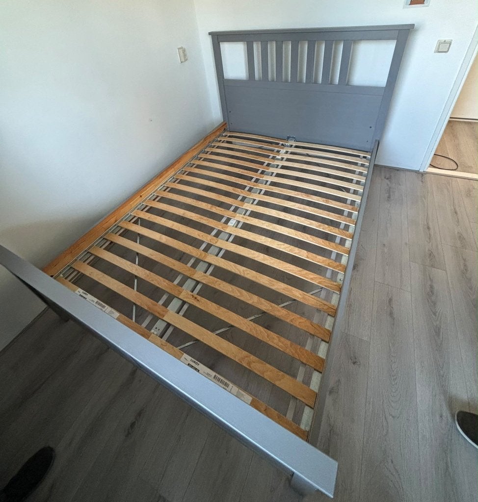 Ikea bed hemnes 140 cm breed, Ophalen, Tweepersoons, 140 cm, Zo goed als nieuw