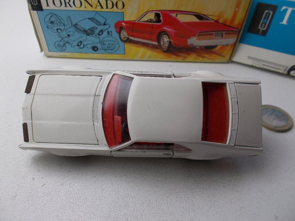 1966 TEKNO Denmark 933 OLDSMOBILE TORONADO I.z.g.st + Doosje, Ophalen of Verzenden, Zo goed als nieuw, Auto, Overige merken