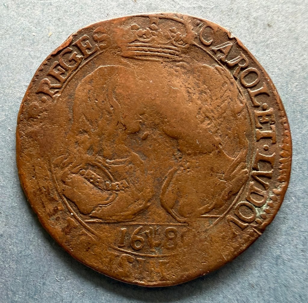 Oude penning 1680, Postzegels en Munten, Ophalen of Verzenden, Vóór koninkrijk, Overige waardes, Losse munt