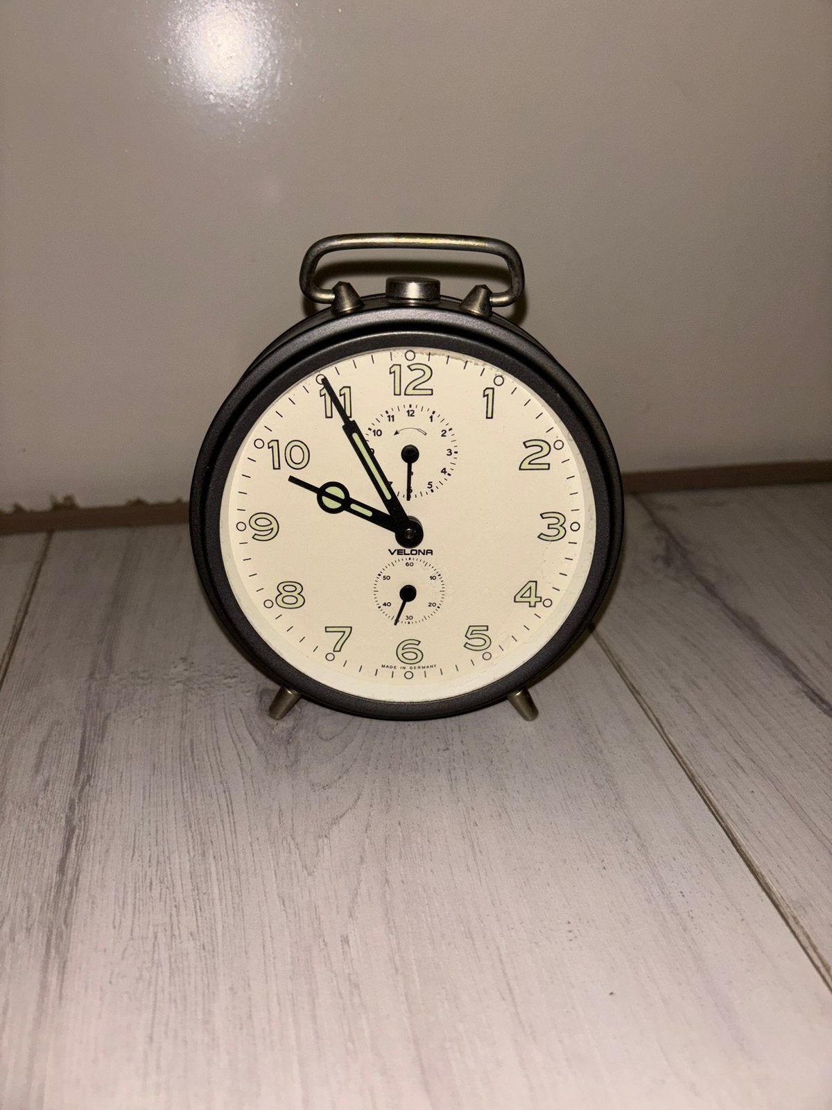 Vintage Velona wekker, Ophalen of Verzenden, Zo goed als nieuw, Wekker