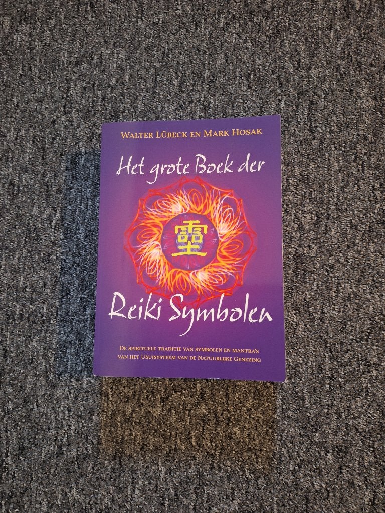 Het grote boek der reiki symbolen Walter Lubeck, Ophalen of Verzenden, Gelezen, Spiritualiteit algemeen, Overige typen