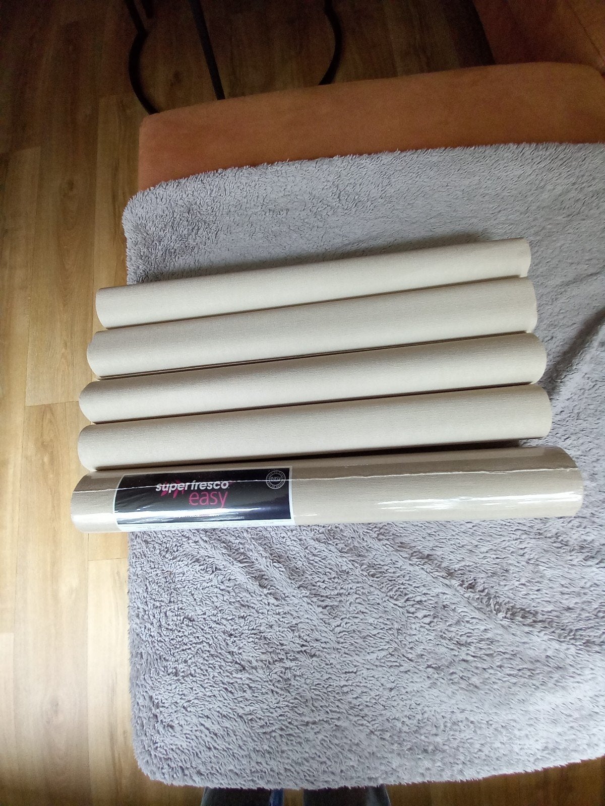 Vliesbehang, Taupe., Huis en Inrichting, Ophalen