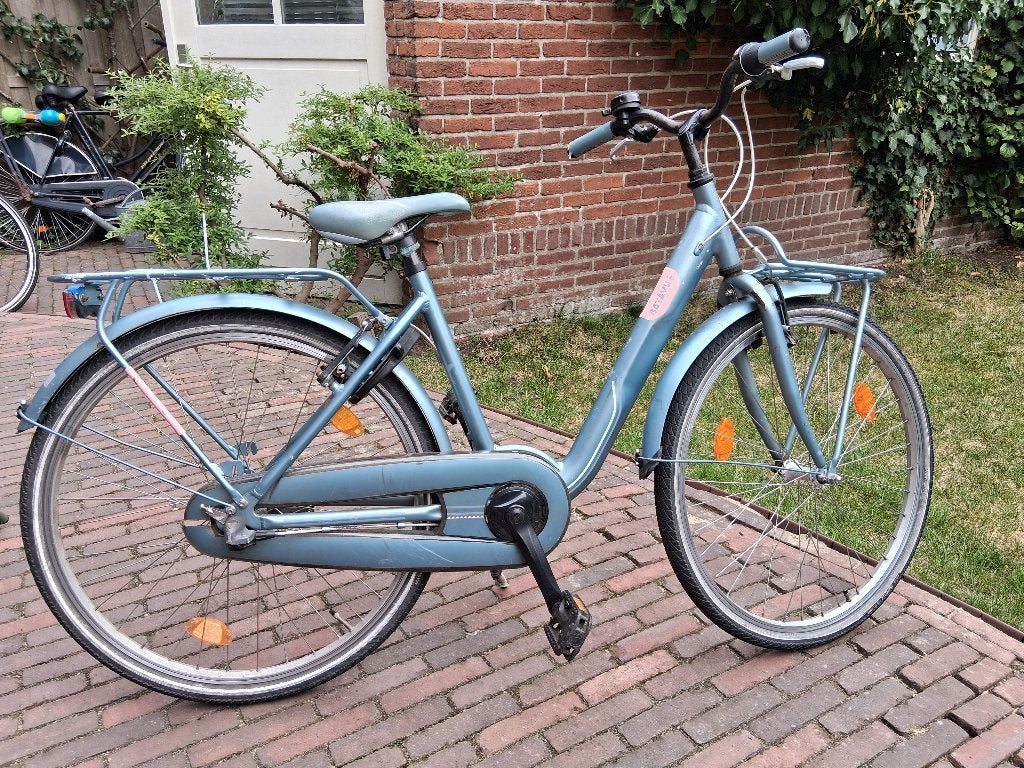 Batavus meisjesfiets 26 inch, Terugtraprem, Gebruikt, Versnellingen, Batavus