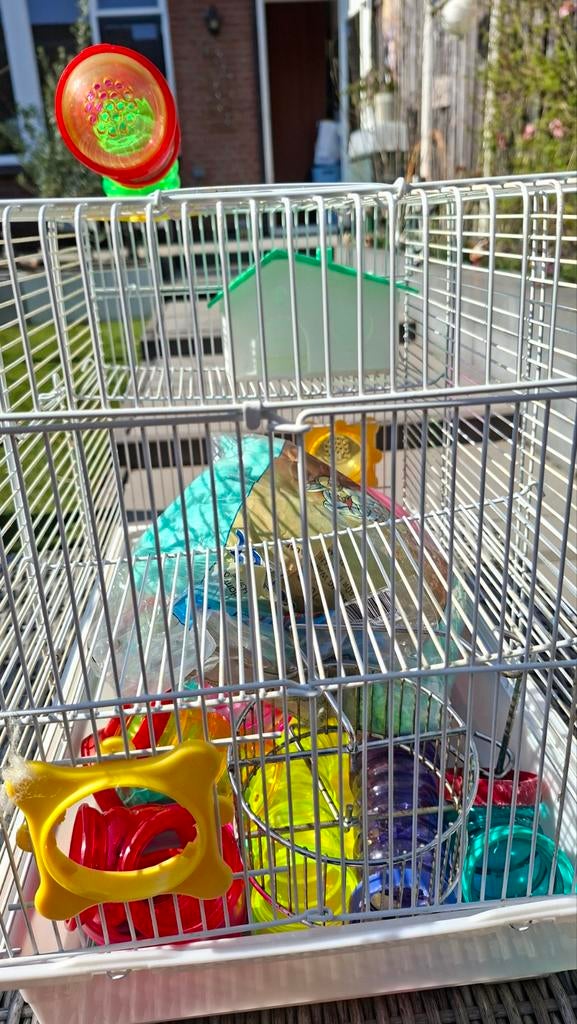 Hamsterkooi, Dieren en Toebehoren, Kooi, Gebruikt, Minder dan 75 cm, Ophalen