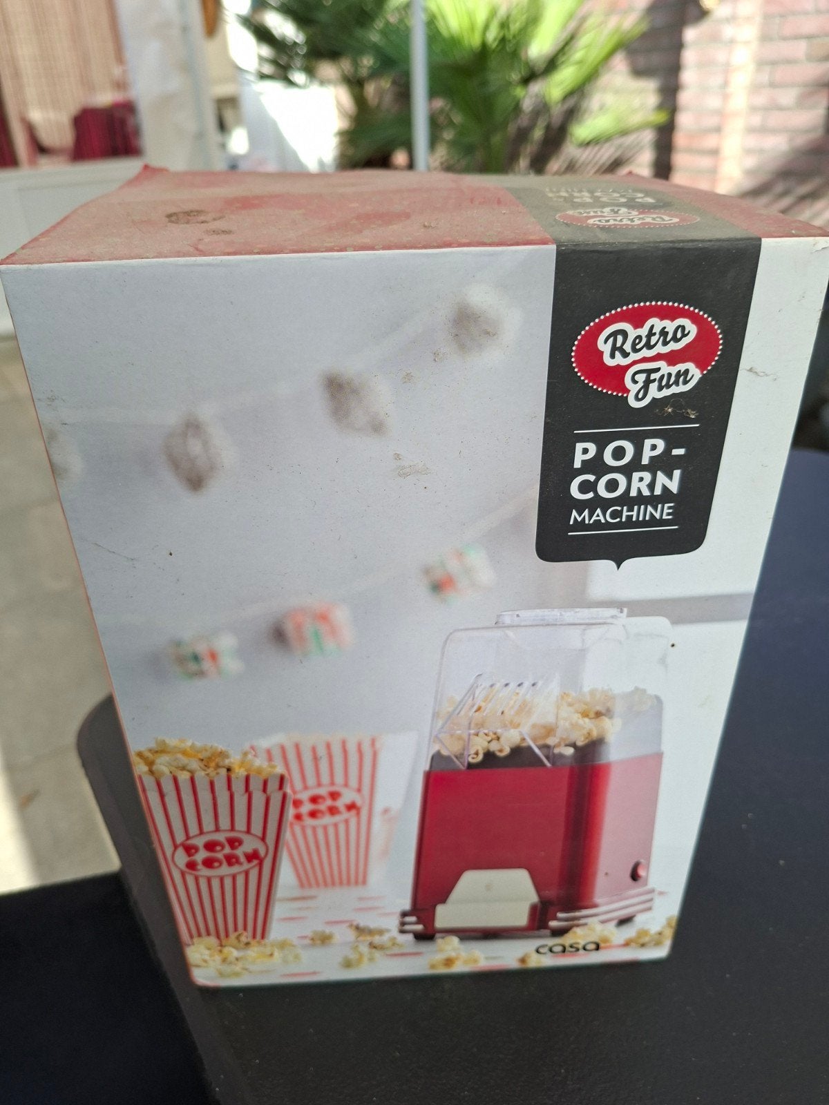 Retro Fun Popcorn Machine - Nieuw in doos, Ophalen of Verzenden