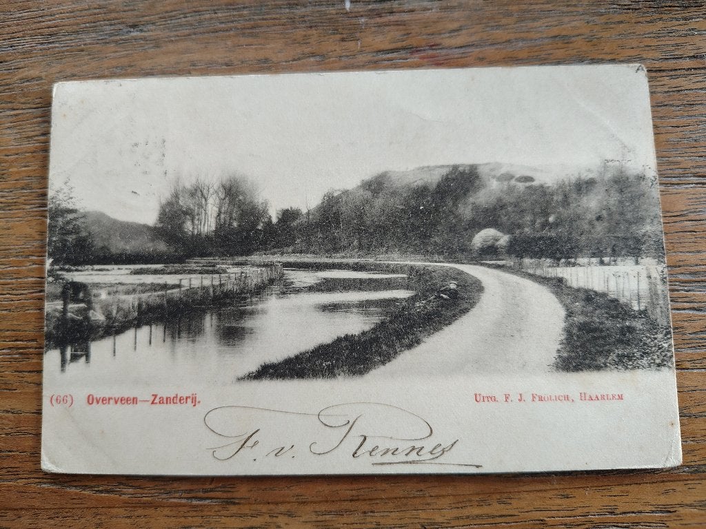 Overveen zanderij, Ophalen of Verzenden, Voor 1920, Noord-Brabant