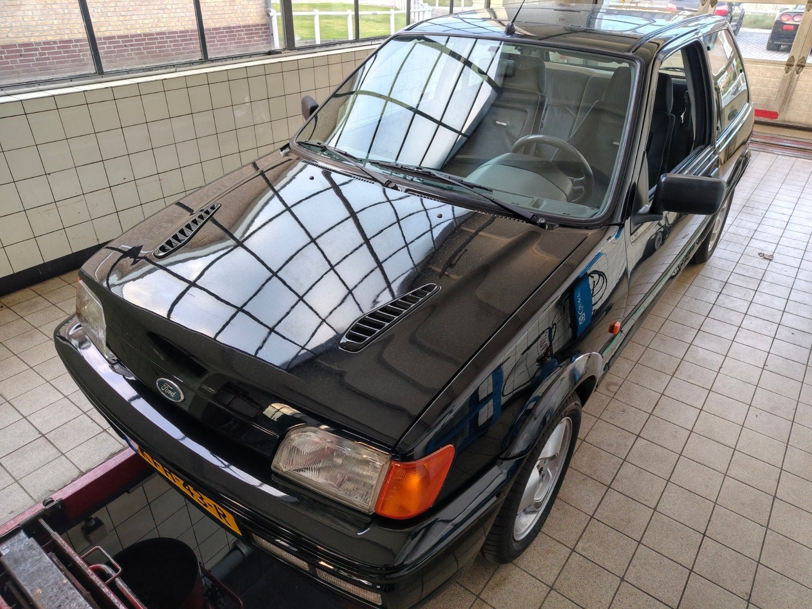 Ford Fiesta rs turbo, Auto's, 4 cilinders, 1600 cc, 133 pk, Zwart