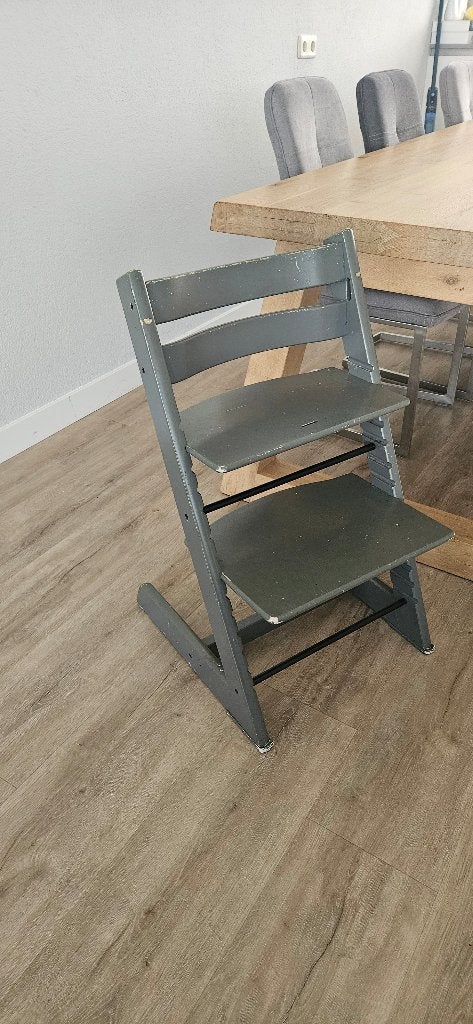 Stokke Tripp Trapp Grijs, Ophalen, Gebruikt, Meegroeistoel, Aanschuifbaar