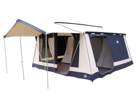 Bungalowtent Obelink Barcelona 6, Caravans en Kamperen, Ophalen, Gebruikt, Tot en met 6