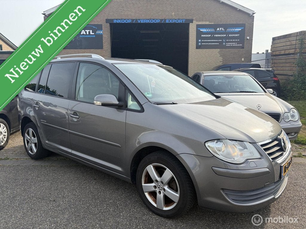 Volkswagen Touran UNIEK UNITED 1.4 TSI LUX VOLL! 7Pers., Voorwielaandrijving, Gebruikt, Navigatiesysteem, 4 cilinders