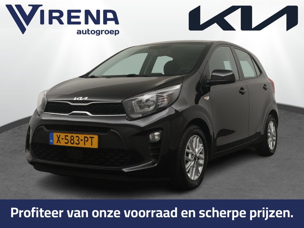 Kia Picanto 1.0 DPi DynamicLine Apple & Android Carplay - Ac, Auto's, Kia, Te koop, Picanto, ABS, Achteruitrijcamera, Airbags