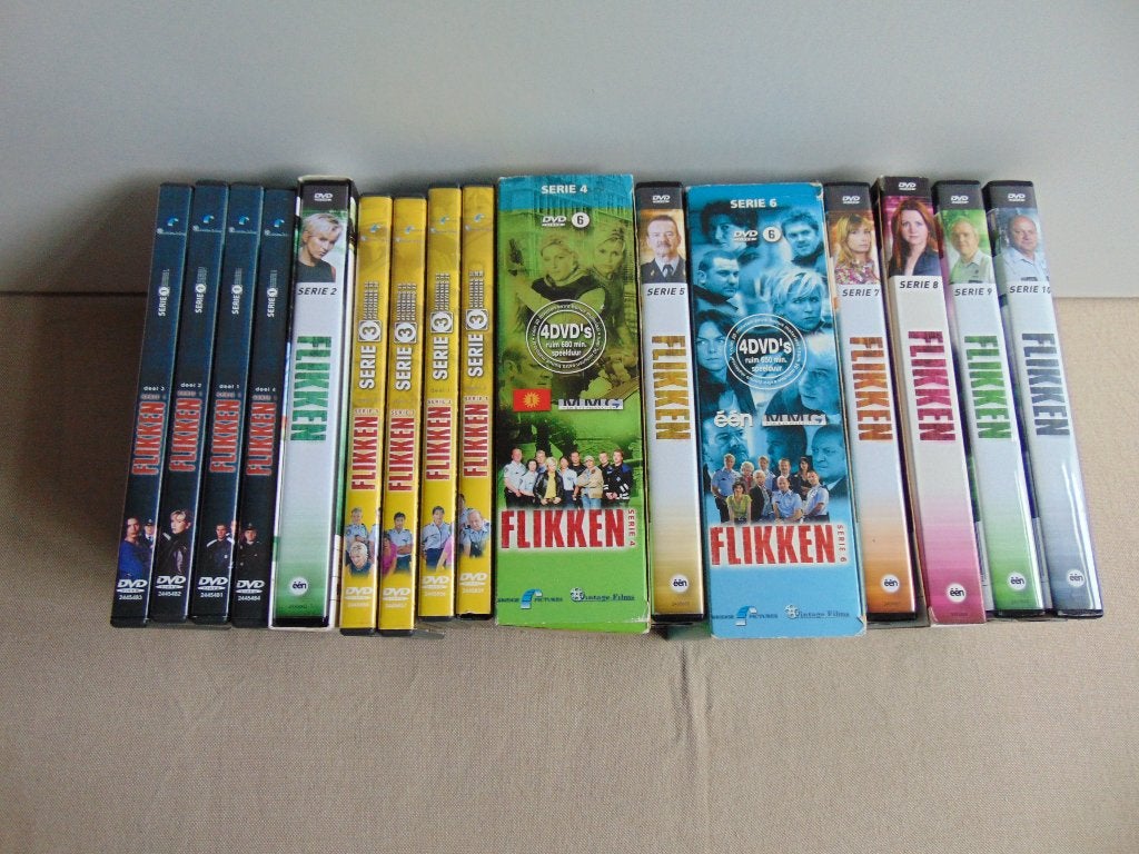 Flikken Gent complete serie, Misdaad, Nederlands, Zo goed als nieuw, Vanaf 6 jaar