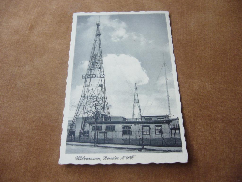 HILVDERSUM  =  RADIO ZENDER N- P. F., Ophalen of Verzenden, 1940 tot 1960, Gelopen, Noord-Holland
