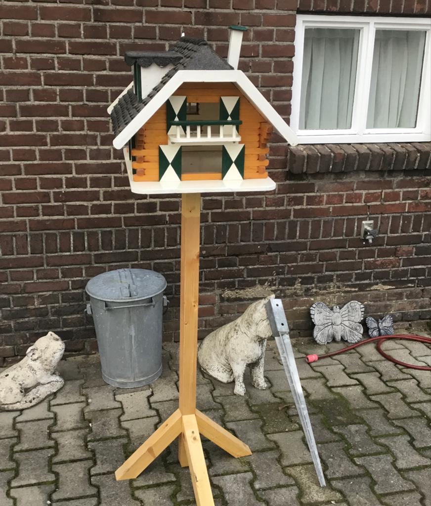 VOOR VADERDAG ???? Prachtig Voederhuis op Paal, Ophalen of Verzenden, Nieuw