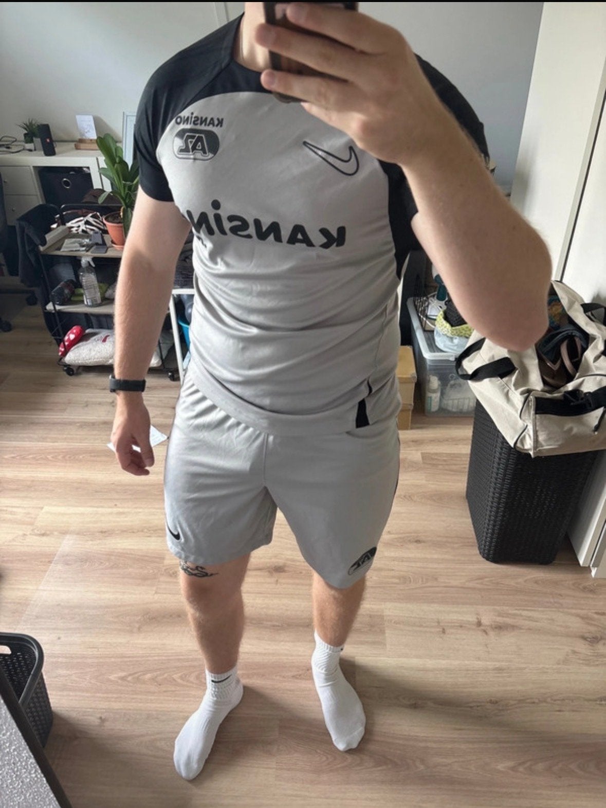 AZ Tenue Wouter Goes - Shirt (M) & Broekje (L), Maat M, Ophalen of Verzenden, Zo goed als nieuw, Set