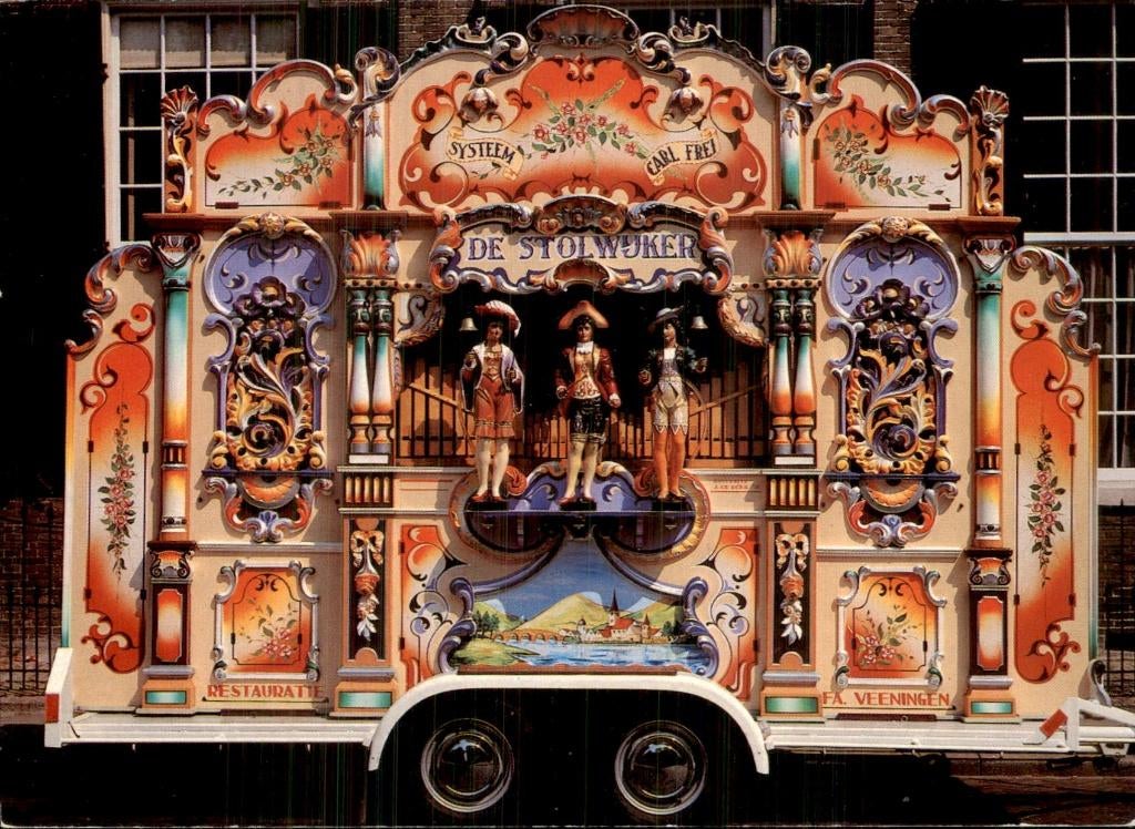 Assen - Draaiorgel - De Stolwijker, Ophalen of Verzenden, 1980 tot heden, Ongelopen, Drenthe