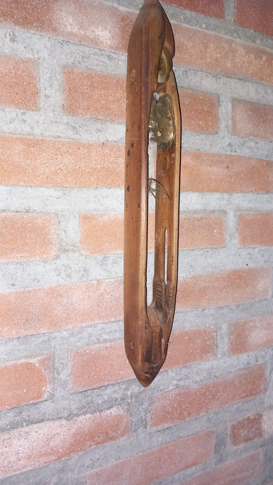 Antieke houten spoel voor weefgetouw, Ophalen of Verzenden