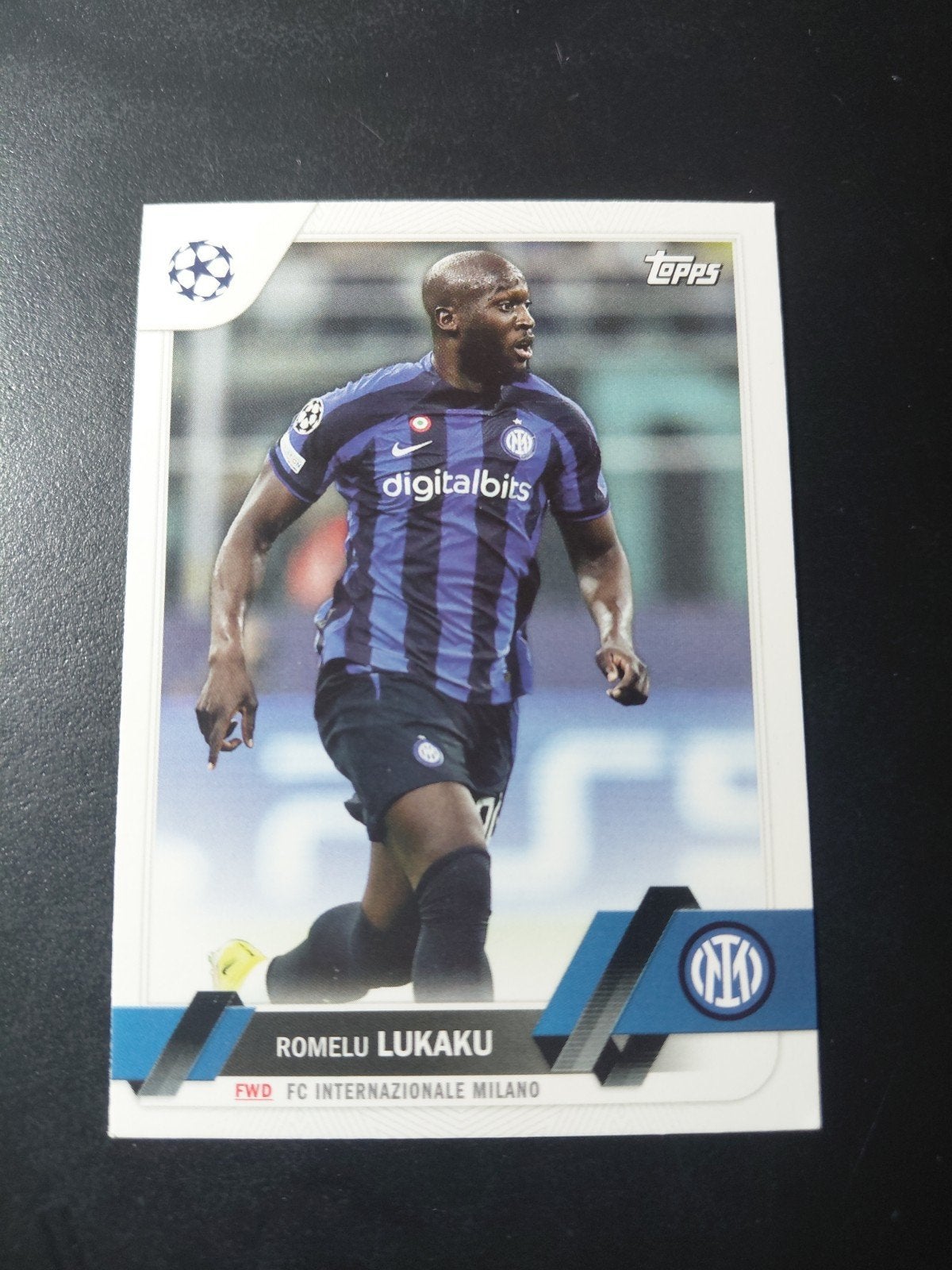 Romelu lukaku (inter milan) topps, Verzenden, Nieuw, Buitenlandse clubs, Spelerskaart