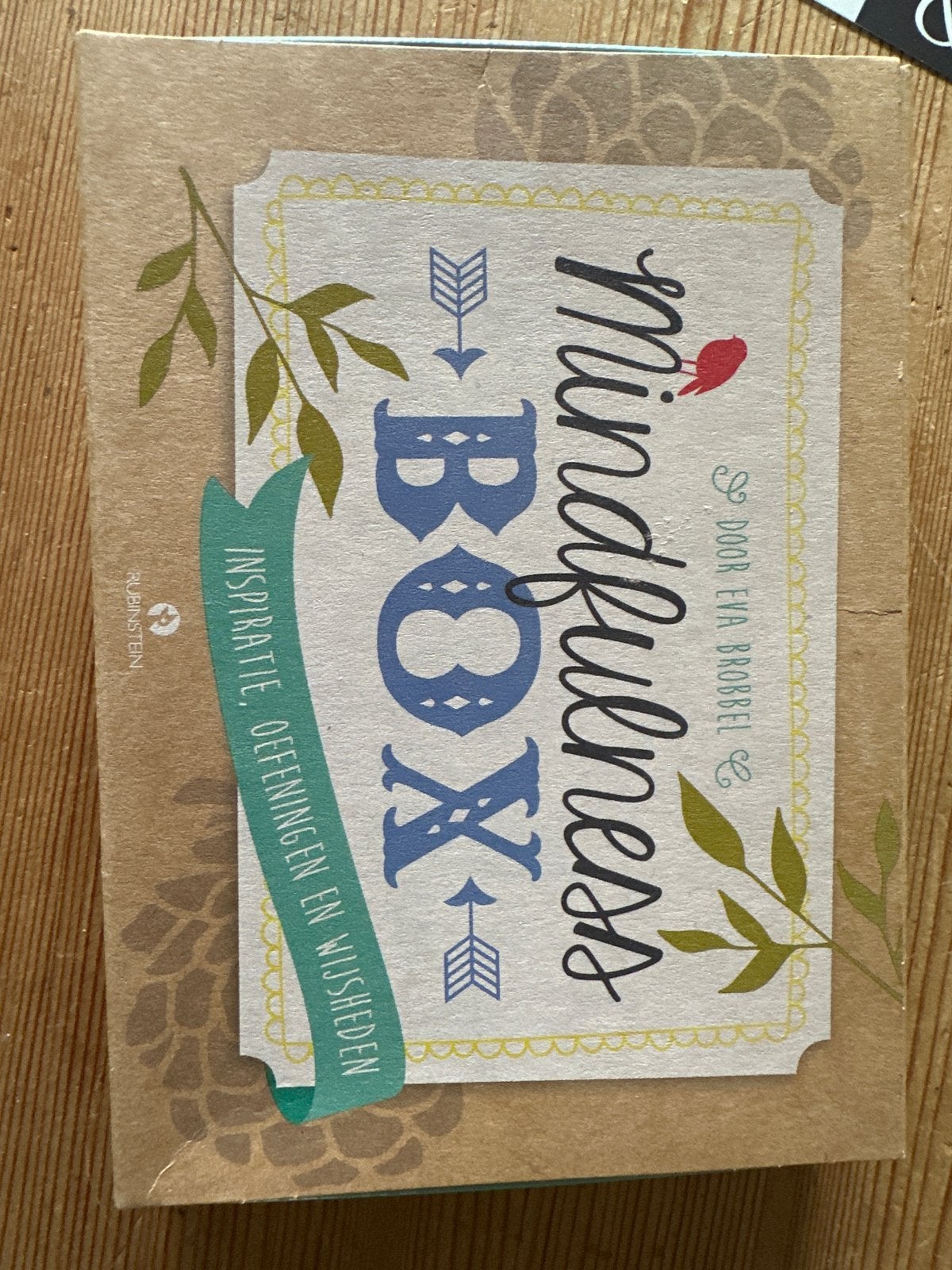 Mindfulness Box: Inspiratie, Oefeningen en Wijsheid, Ophalen of Verzenden, Zo goed als nieuw, Meditatie of Yoga, Instructieboek