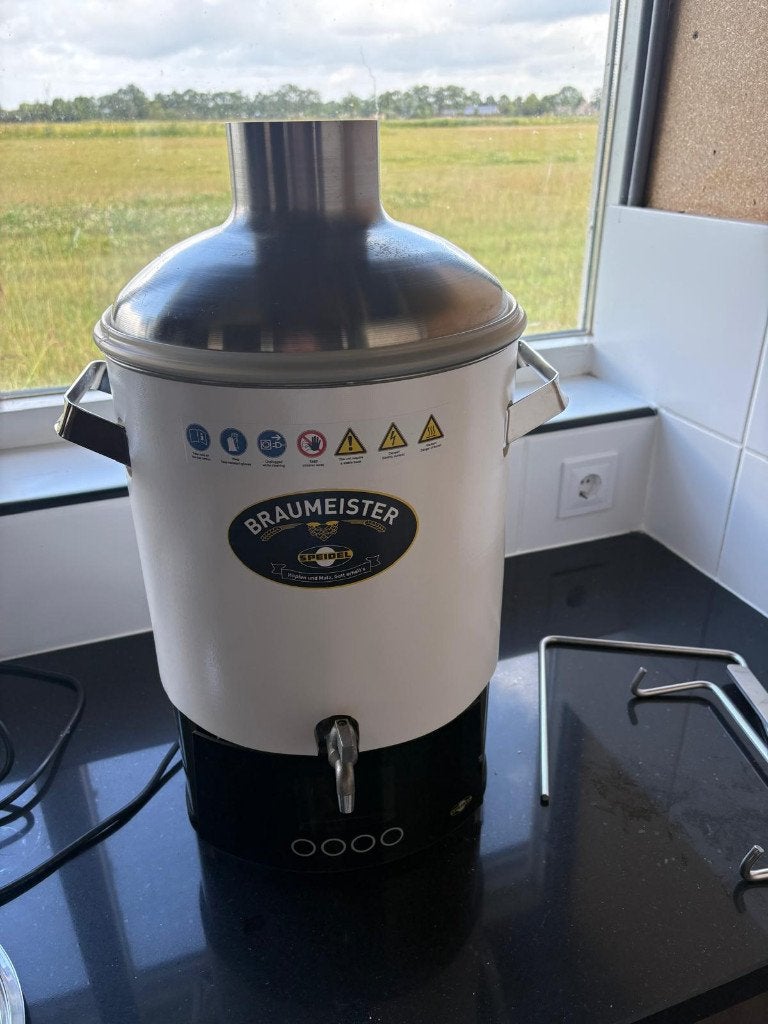 braumeister 10L incl alles om te bierbrouwen, Hobby en Vrije tijd, Ophalen, Zo goed als nieuw