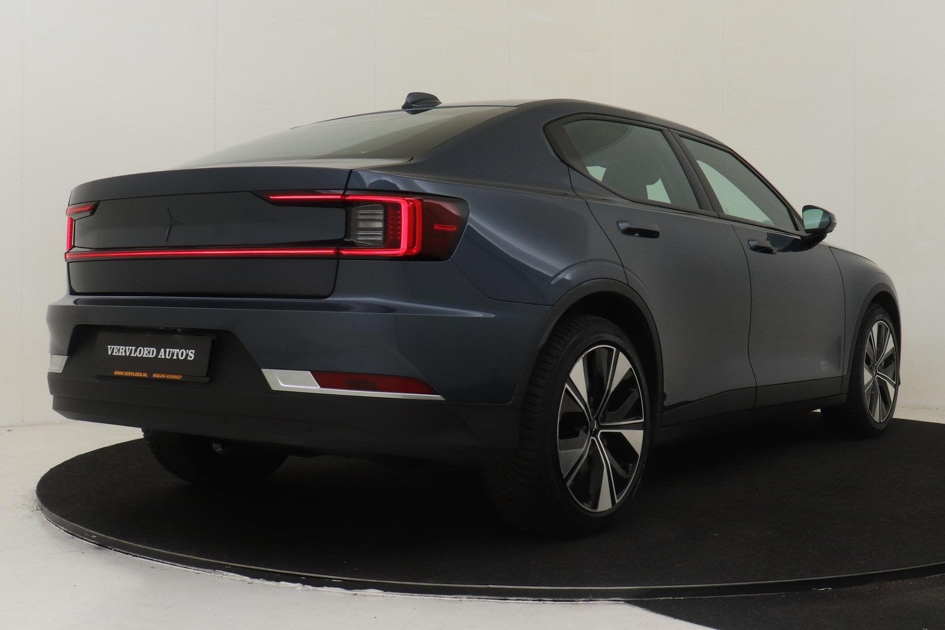 Polestar 2 LONG RANGE SINGLE MOTOR 78 kWh -360°CAM|ADAP.CRU, Auto's, Polestar 2, Stof, Gebruikt, Blauw