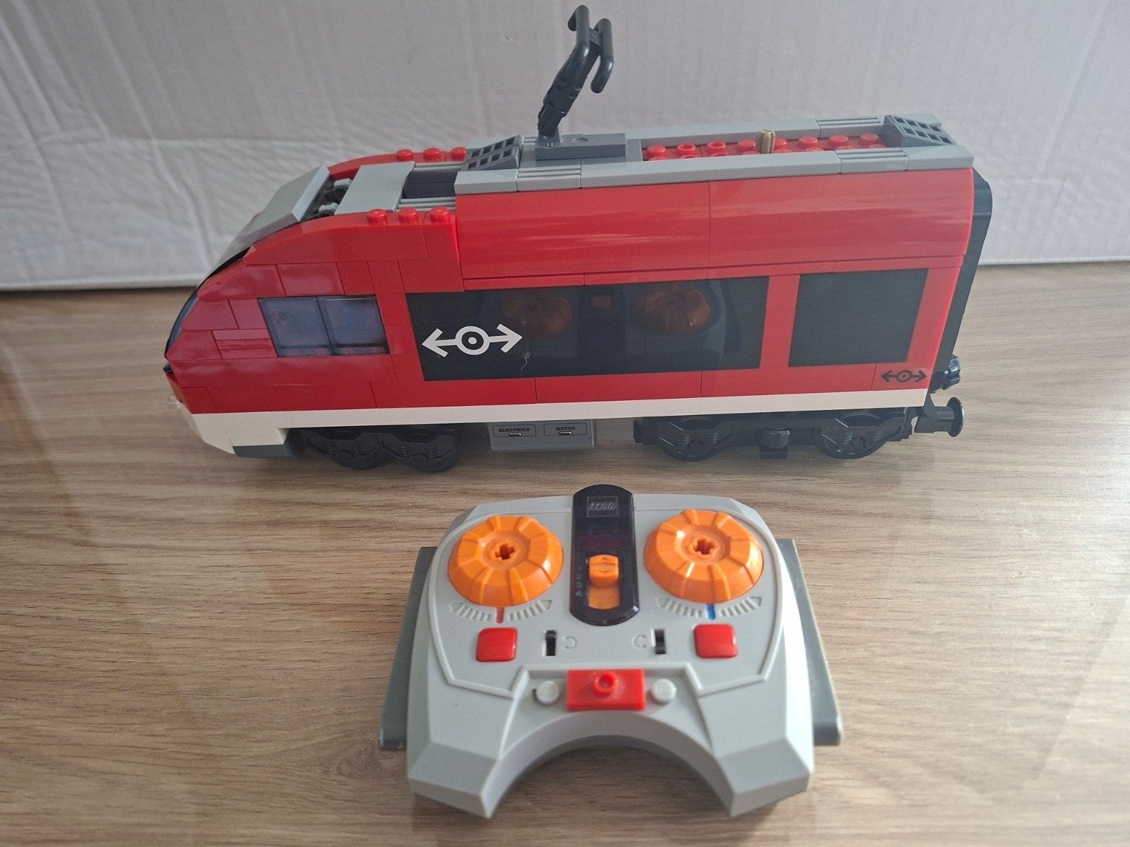 lego trein locomotief uit de set 7938, Kinderen en Baby's, Ophalen of Verzenden, Zo goed als nieuw