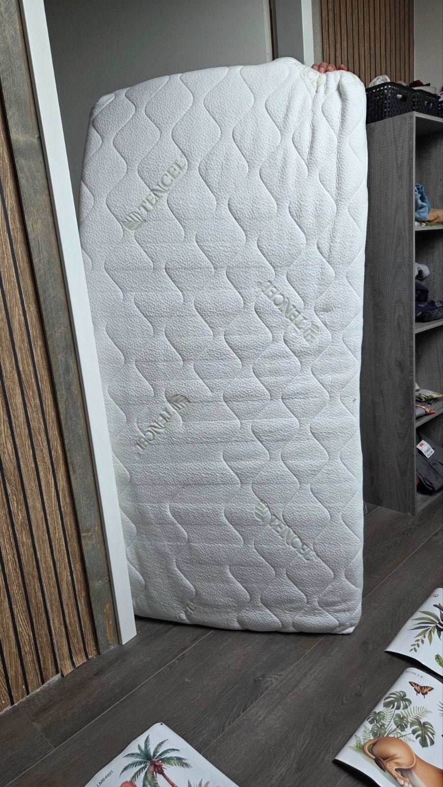 matras 140 bij 70, Ophalen, 70 tot 85 cm, 140 tot 160 cm, Zo goed als nieuw