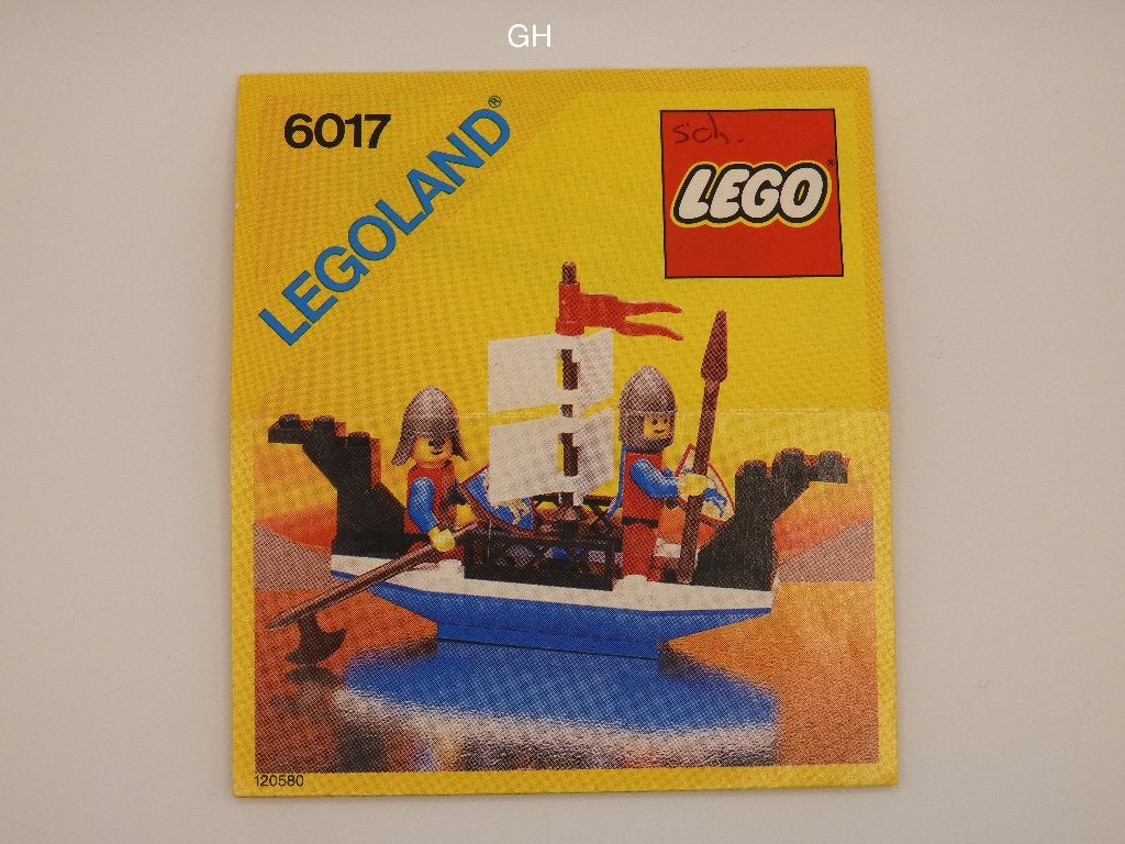 Lego 6017 Vintage King's Oarsman, Compleet, Gebruikt, Lego, Ophalen of Verzenden
