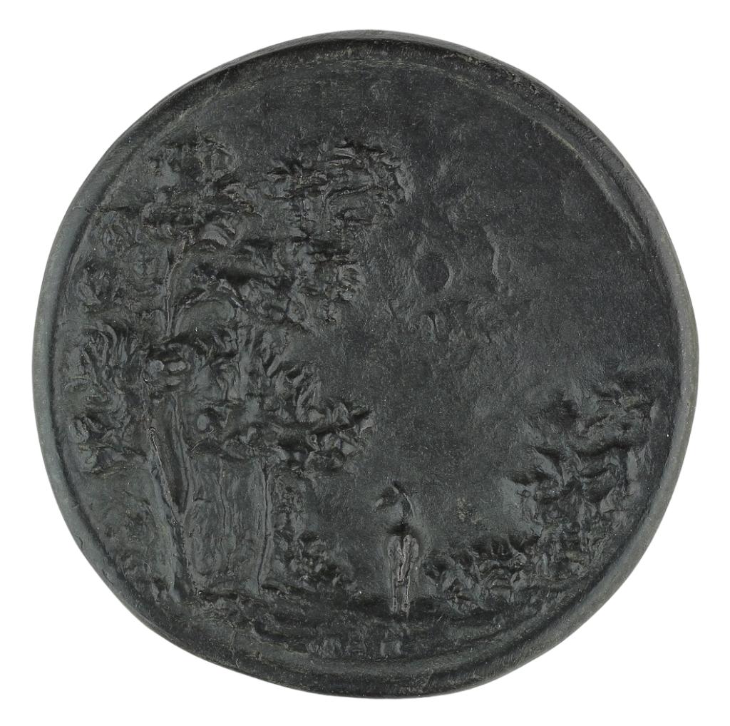 Christl Seth-Höfner PENNING VARIANT 2 ZONDER TITEL, Verzenden, Brons, Nederland