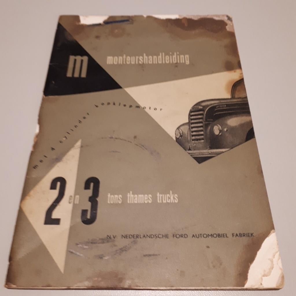 MONTEURSHANDLEIDING FORD THAMES TRUCKS, Ophalen of Verzenden