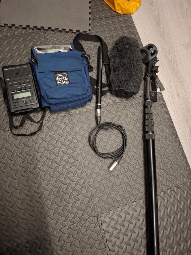 Professionele geluidsset: Marantz recorder, Sony microfoon, Ophalen, Gebruikt, Audio