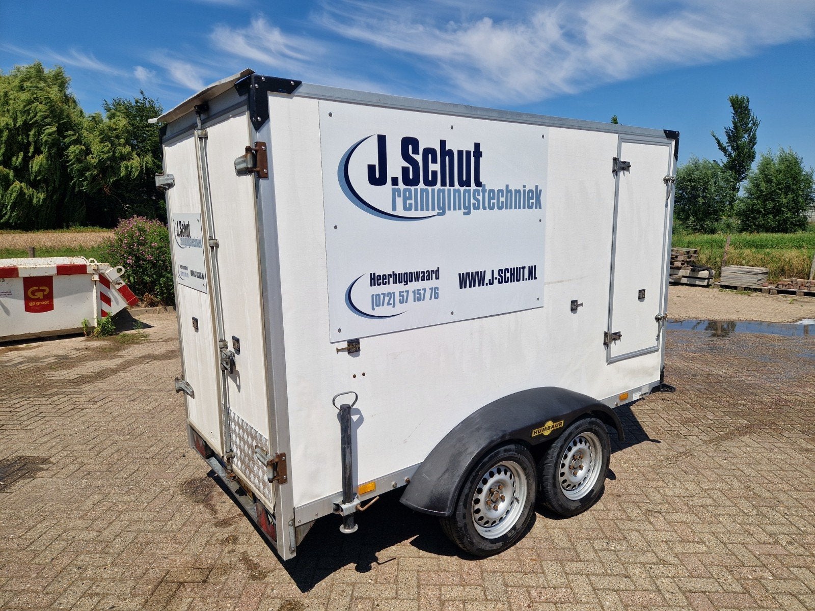 Foto 6 van Dibo Hogedrukreiniger Trailer 350 bar 18L/min heet water