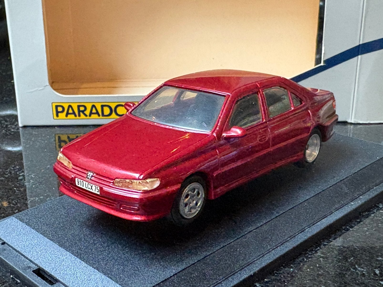 Peugeot 406 1:43 Paradcar, Ophalen of Verzenden, Gebruikt, Auto, Overige merken